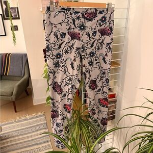 Floral Patterned Nike dri fit Leggings